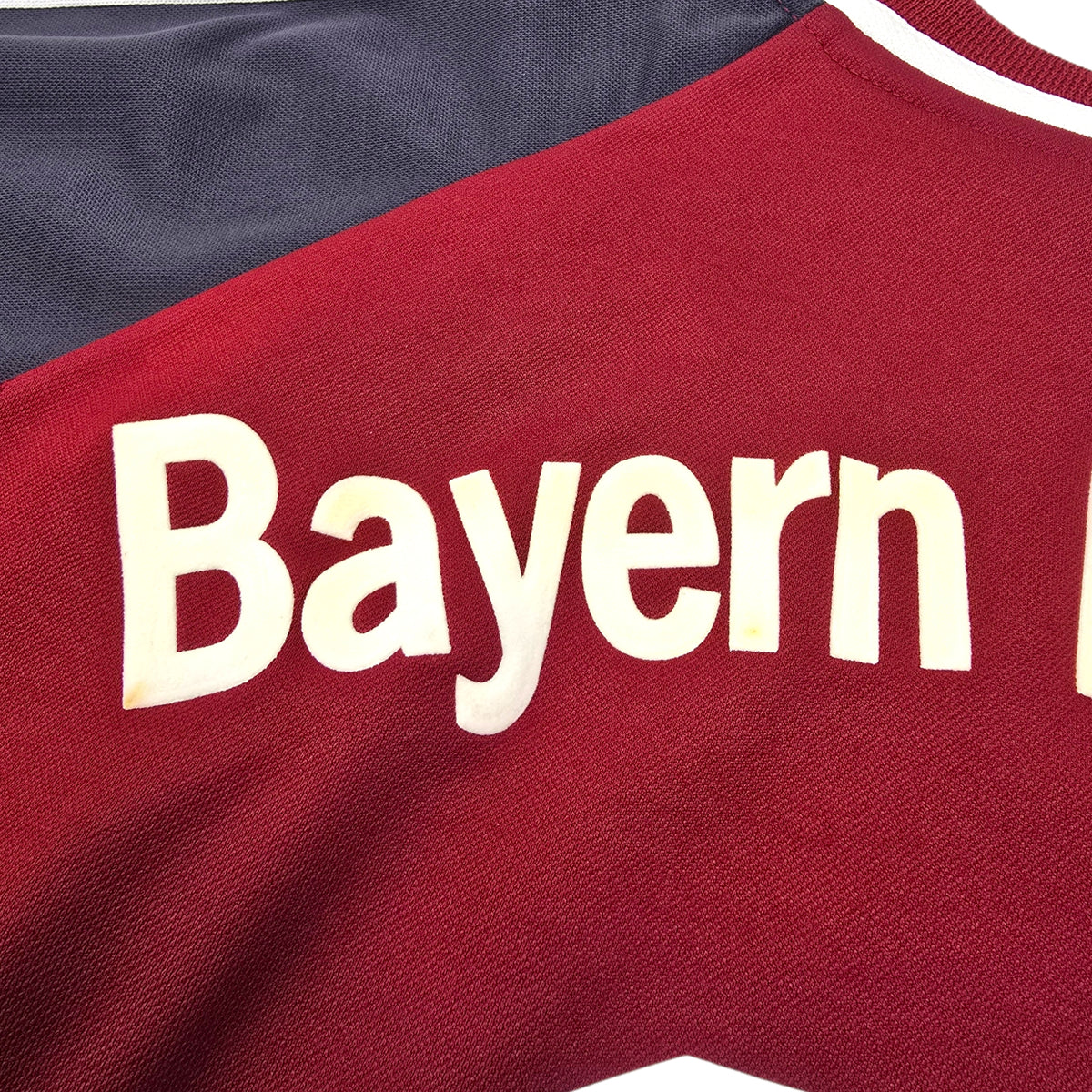 2001/02 Bayern Munich Home Football Shirt (L) Adidas #11 Effenberg