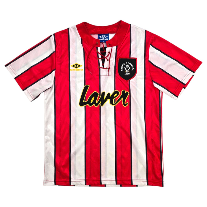 1992/94 Sheffield United Home Football Shirt (M) Umbro