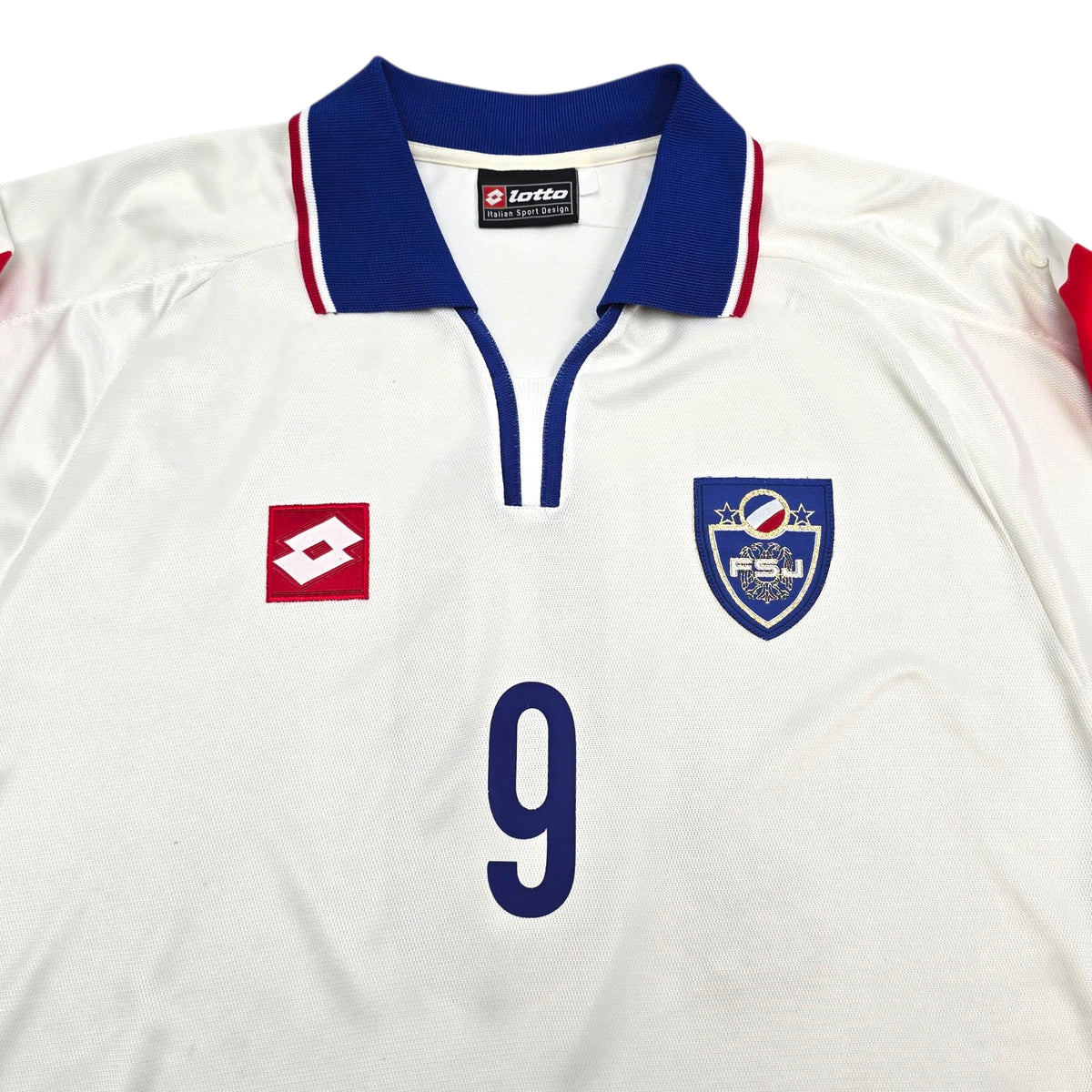 2002/03 Yugoslavia Away Football Shirt (XL) Lotto #9