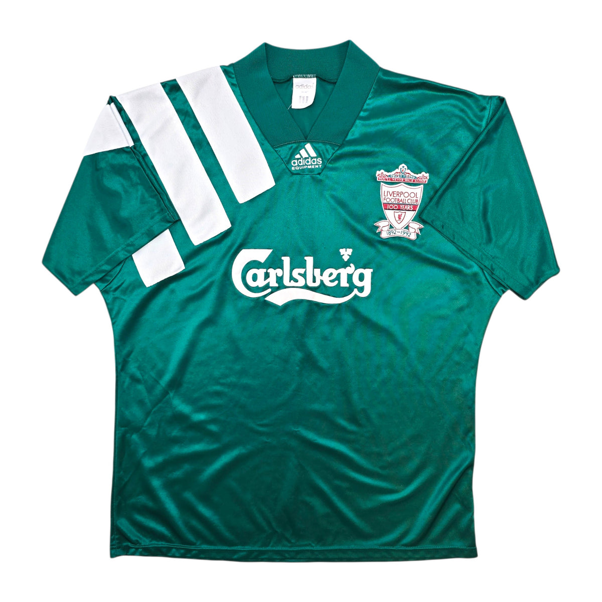 1992/93 Liverpool Away Football Shirt (XL) Adidas