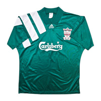 1992/93 Liverpool Away Football Shirt (XL) Adidas