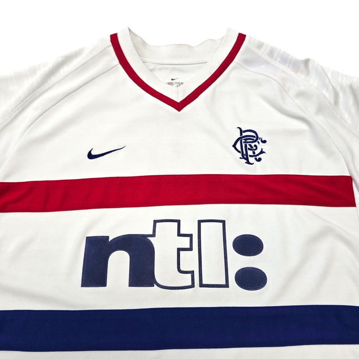 2000/01 Glasgow Rangers Away Football Shirt (XL) Nike