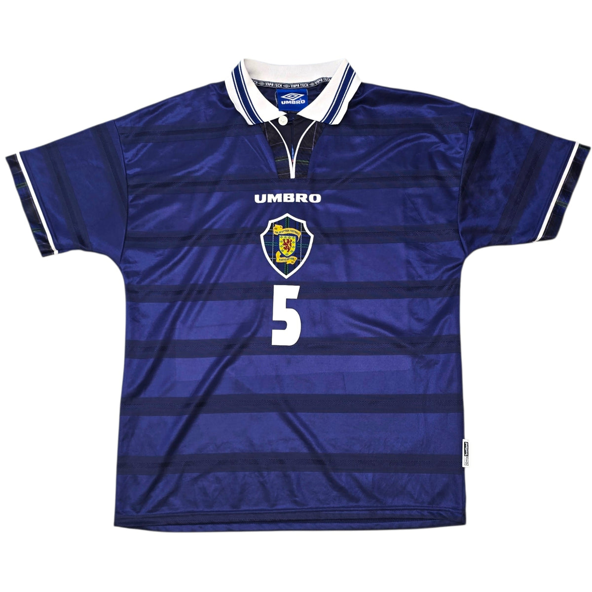 1998/00 Scotland Home Football Shirt (L) Umbro #5 Hendry