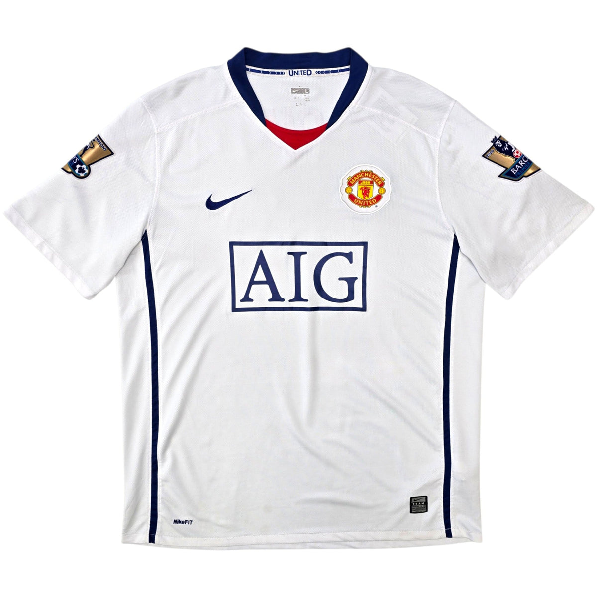 2008/09 Manchester United Away Football Shirt (L) Nike #10 Rooney