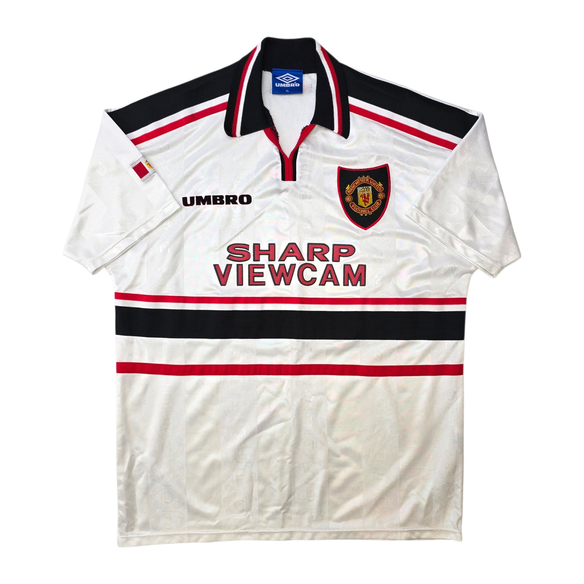 1997/99 Manchester United Away Football Shirt (XL) Umbro