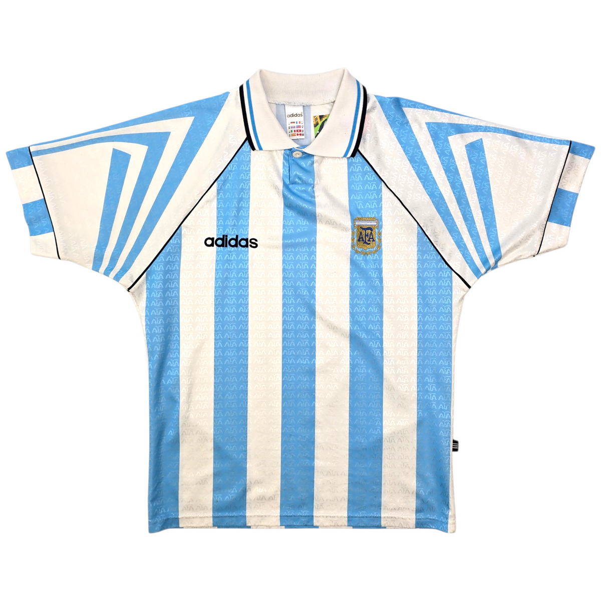 1996/98 Argentina Home Football Shirt (M) Adidas