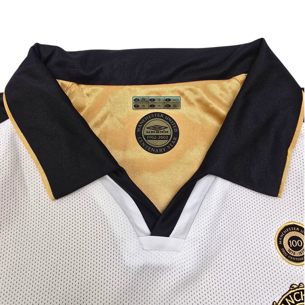 2001/02 Manchester United Away Football Shirt (2XL) Umbro (Centenary)
