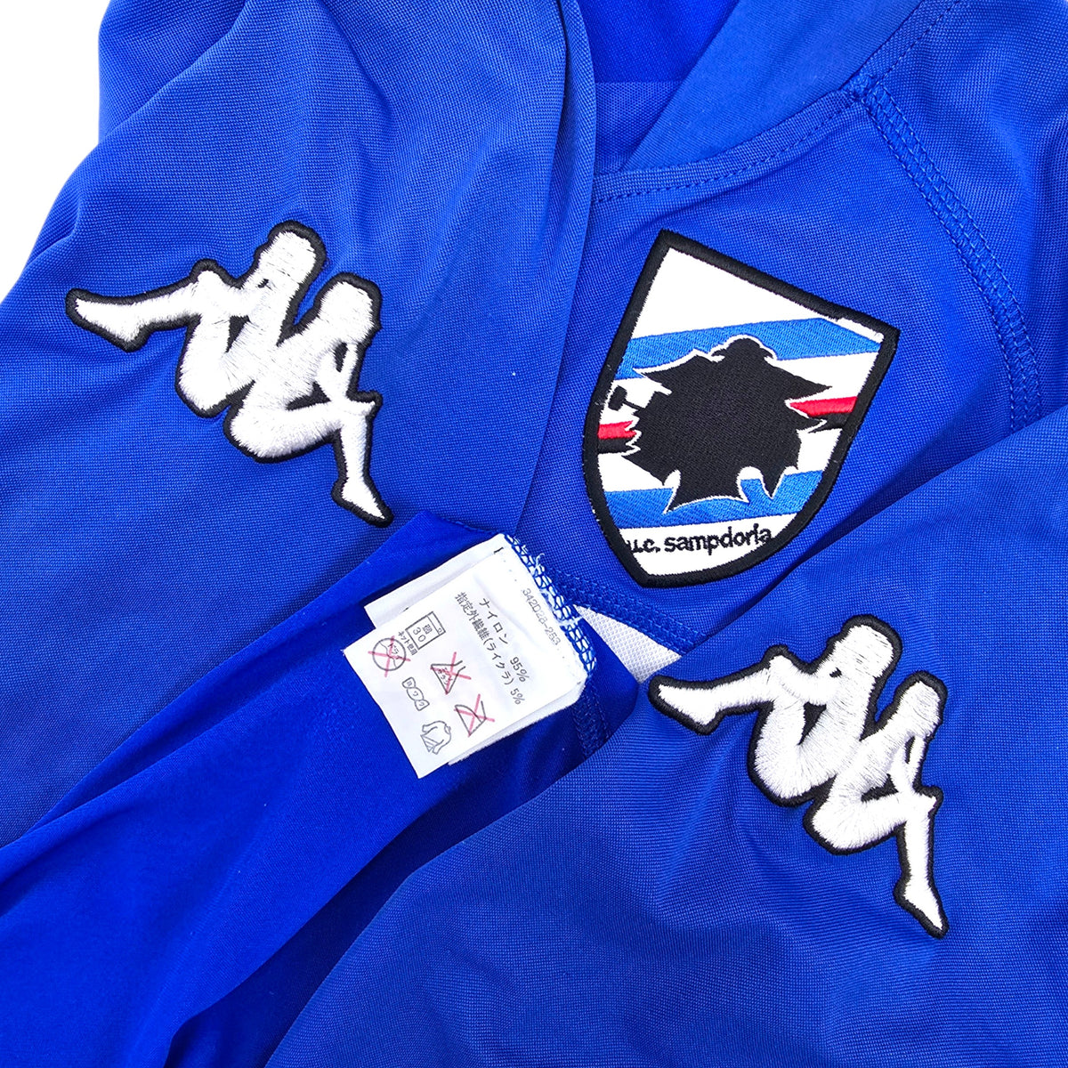 2004/05 Sampdoria Home Football Shirt (XL) Kappa