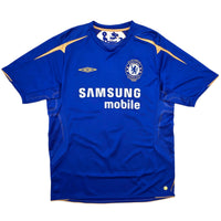 2005/06 Chelsea Home Football Shirt (L) Umbro #8 Lampard