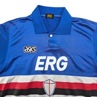 1992/94 Sampdoria Home Football Shirt (L) Asics