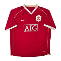2006/07 Manchester United Home Football Shirt (2XL) Nike #8 Rooney