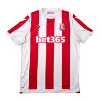 2021/22 Stoke City Home Football Shirt (XL) Macron
