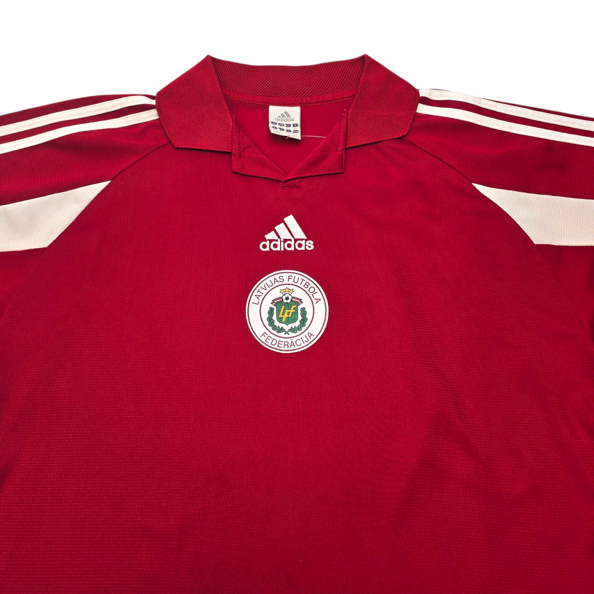 2004/06 Latvia Home Football Shirt (XL) Adidas
