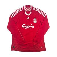 2008/10 Liverpool Home Football Shirt (L) Adidas #9 Torres