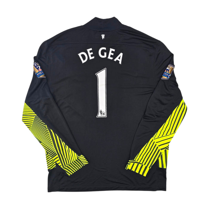 2011/12 Manchester United Goal Keeper Football Shirt (XL) Nike #1 De Gea