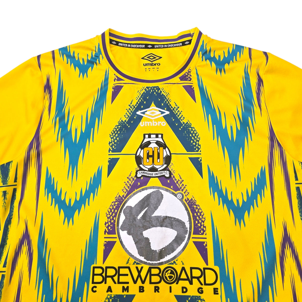 2024/25 Cambridge United Goal Keeper Football Shirt (M) Umbro
