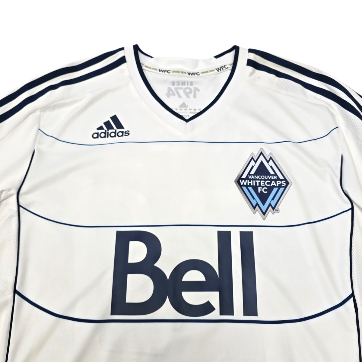 2011/12 Vancouver Whitecaps Home Football Shirt (L) Adidas #29 Hassli