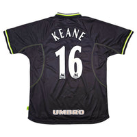 1998/99 Manchester United Third Football Shirt (L) Umbro #16 Keane