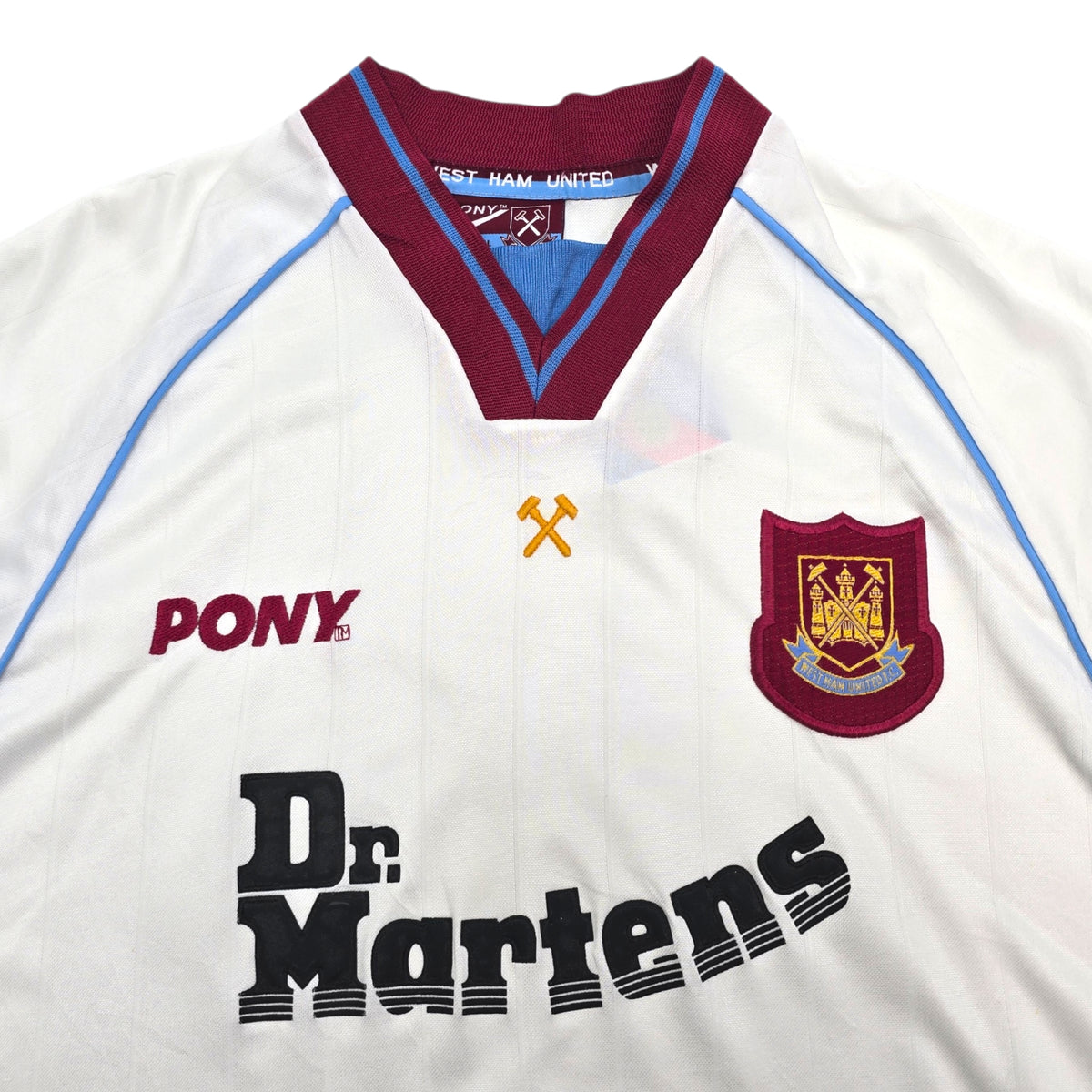 1998/99 West Ham United Away Football Shirt (XL) PONY
