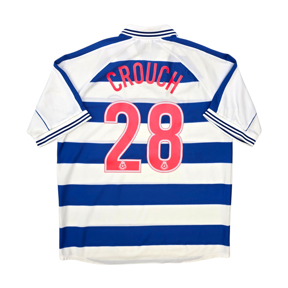 2000/01 Queens Park Rangers Home Football Shirt (L) Le Coq Sportif #28 Crouch