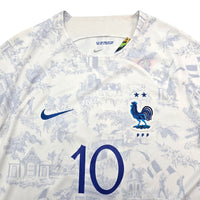 2022/23 France Away Football Shirt (M) Nike #10 Mbappe