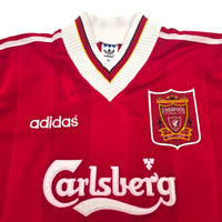 1995/96 Liverpool Home Football Shirt (S) Adidas #23 Fowler