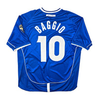 2002/03 Brescia Home Football Shirt (XL) Umbro #10 Baggio