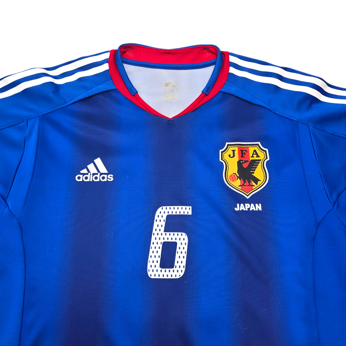 2004/06 Japan Home Football Shirt (L) Adidas #6 Inamoto