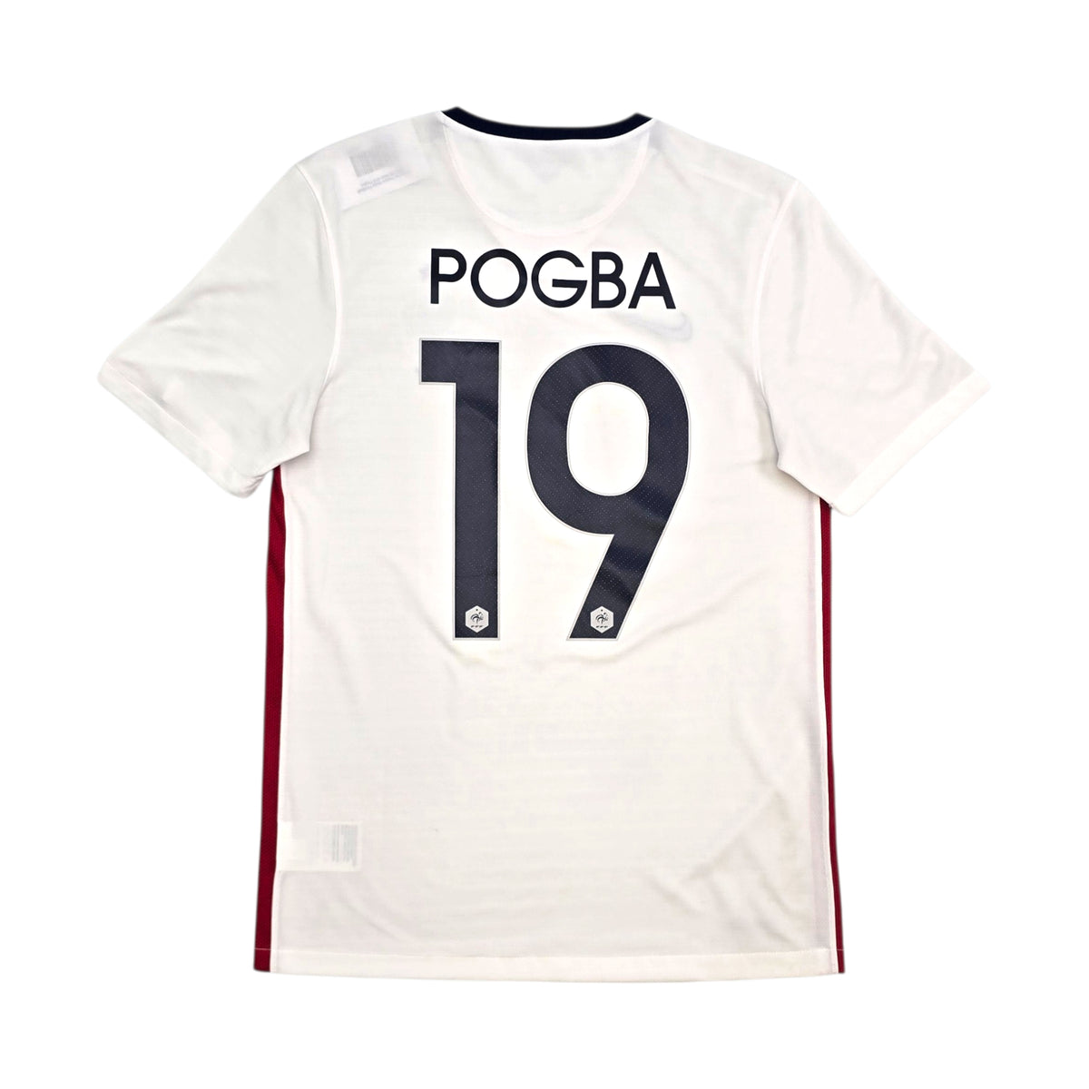 2015/16 France Away Football Shirt (S) Nike #19 Pogba