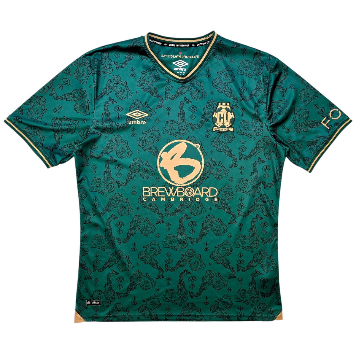 2024/25 Cambridge United Third Football Shirt (XL) Umbro