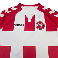2017/19 AAB Aalborg Home Football Shirt (XL) Hummel