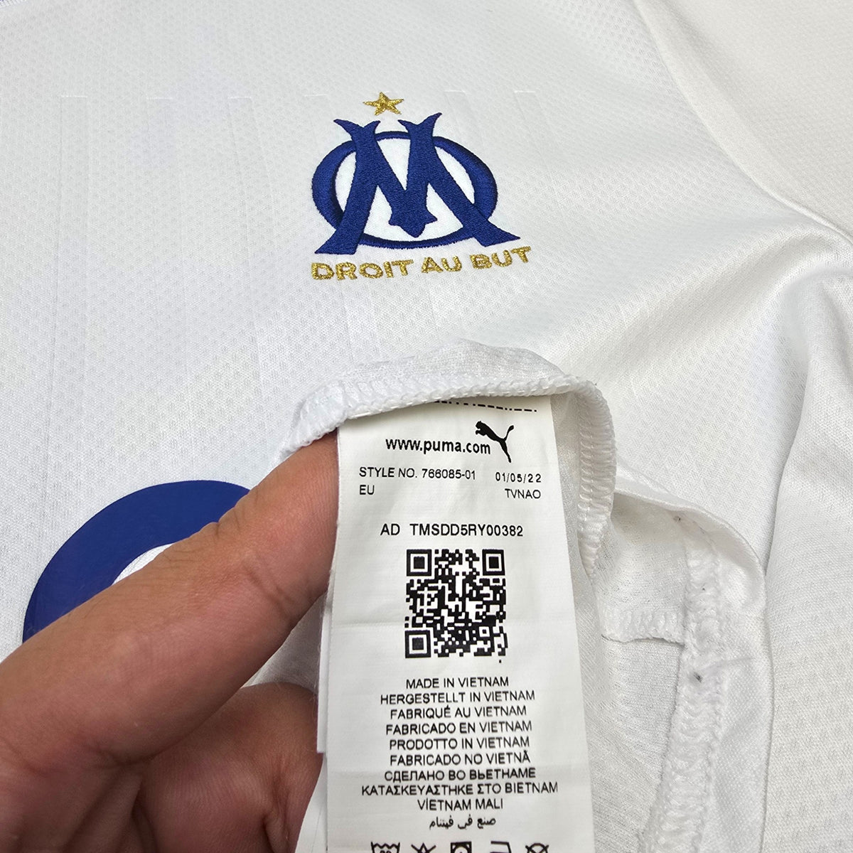 2022/23 Olympique Marseille Home Football Shirt (XL) Puma #70 Alexis