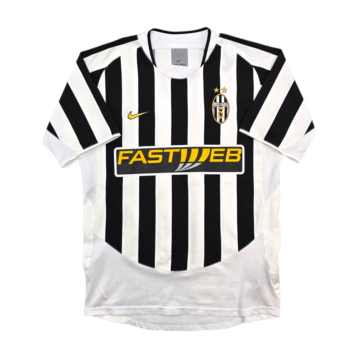 2003/04 Juventus Home Football Shirt (S) Nike #11 Nedved