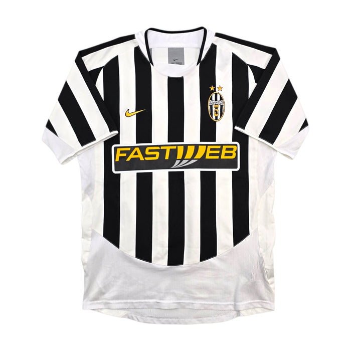 2003/04 Juventus Home Football Shirt (S) Nike #11 Nedved