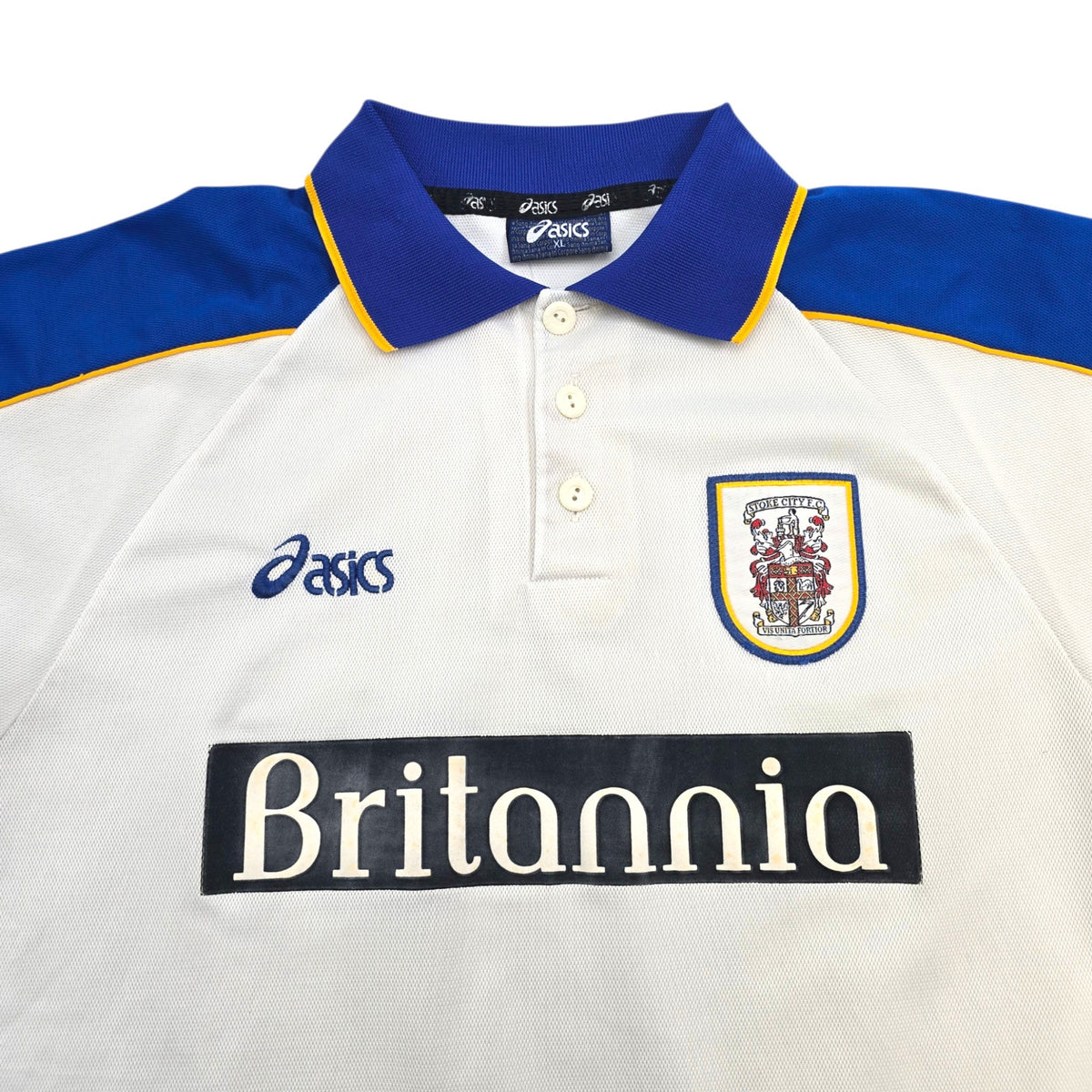 1998/99 Stoke City Away Football Shirt (XL) Asics
