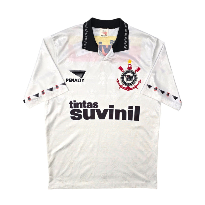 1995/96 Corinthians Home Football Shirt (M) Penalty