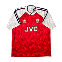 1990/92 Arsenal Home Football Shirt (XL) Adidas