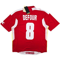 2009/10 Standard de Liège Home Football Shirt (S) Diadora #8 Defour (BNWTs)