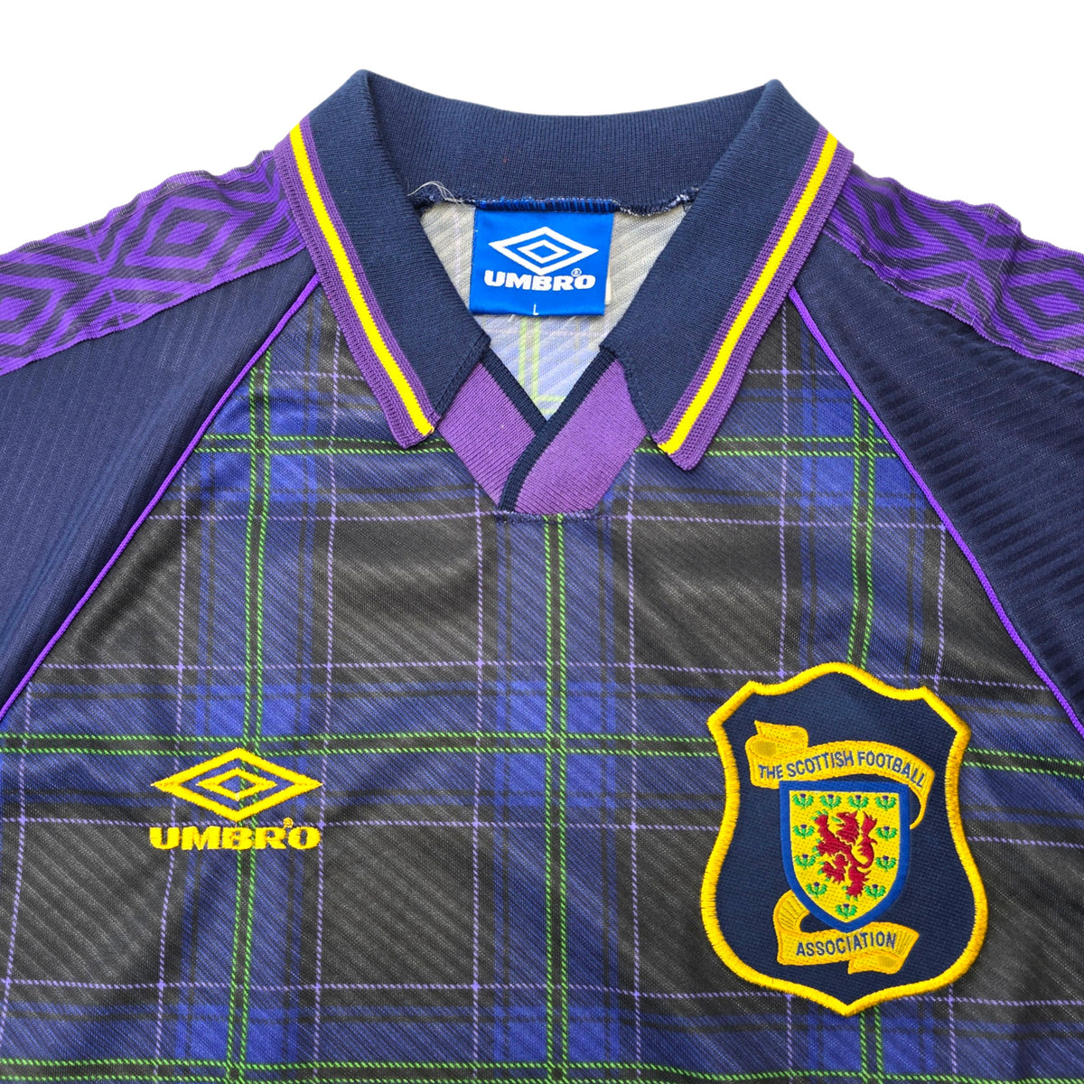 1994/96 Scotland Home Football Shirt (L) Umbro