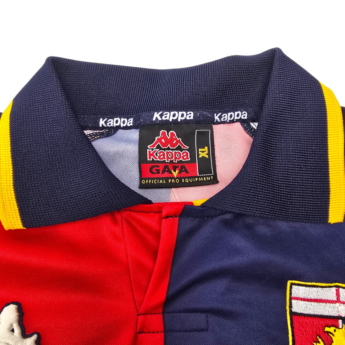 1999/00 Genoa Home Football Shirt (XL) Kappa