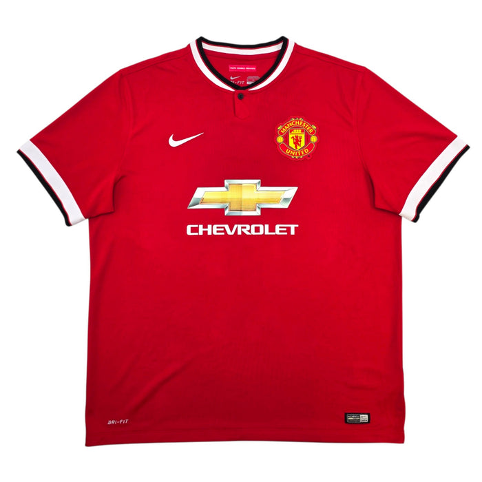 2014/15 Manchester United Home Football Shirt (XL) Nike #7 Di Maria