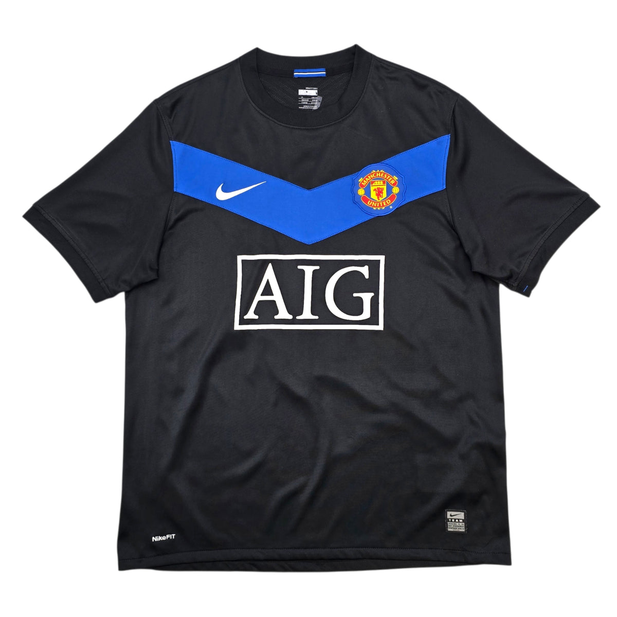 2009/10 Manchester United Away Football Shirt (M) Nike #9 Berbatov