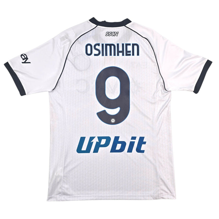 2023/24 Napoli Away Football Shirt (XL) EA7 #9 Osimhen (BNWTs)
