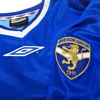 2002/03 Brescia Home Football Shirt (XL) Umbro #10 Baggio