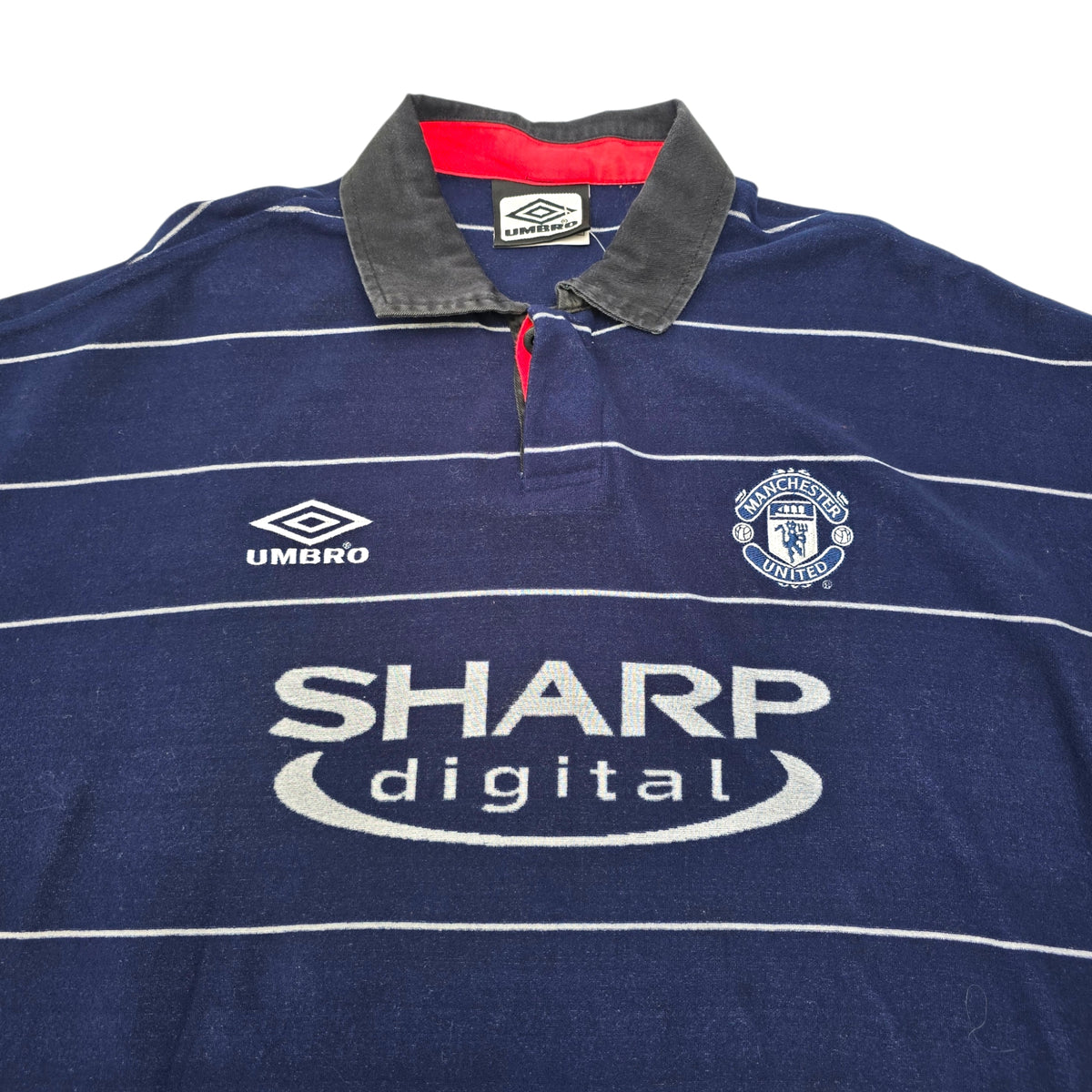 1999/00 Manchester United Away Football Shirt (XL) Umbro #16 Keane