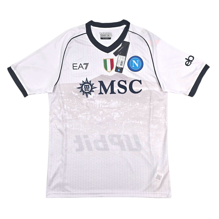 2023/24 Napoli Away Football Shirt (XL) EA7 #9 Osimhen (BNWTs)