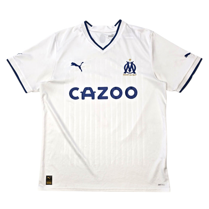 2022/23 Olympique Marseille Home Football Shirt (L) Puma #9 Vitinha
