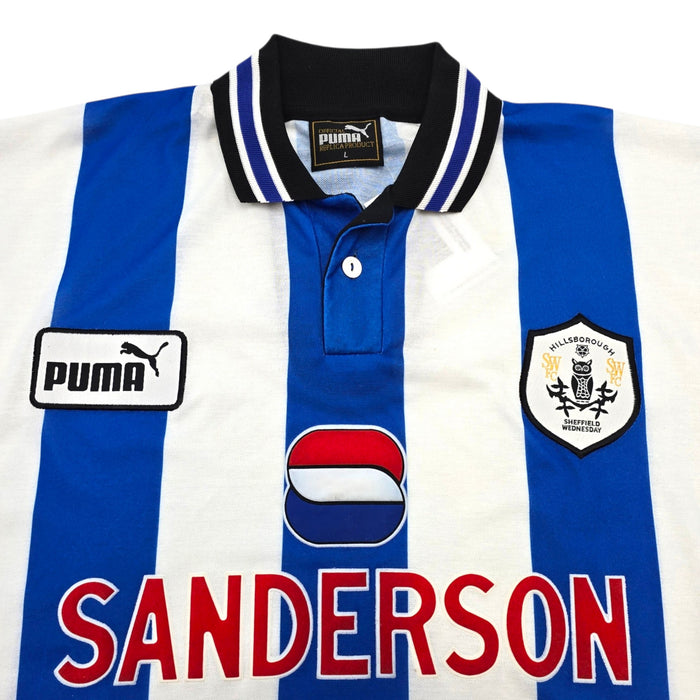 1997/99 Sheffield Wednesday Home Football Shirt (L) Puma