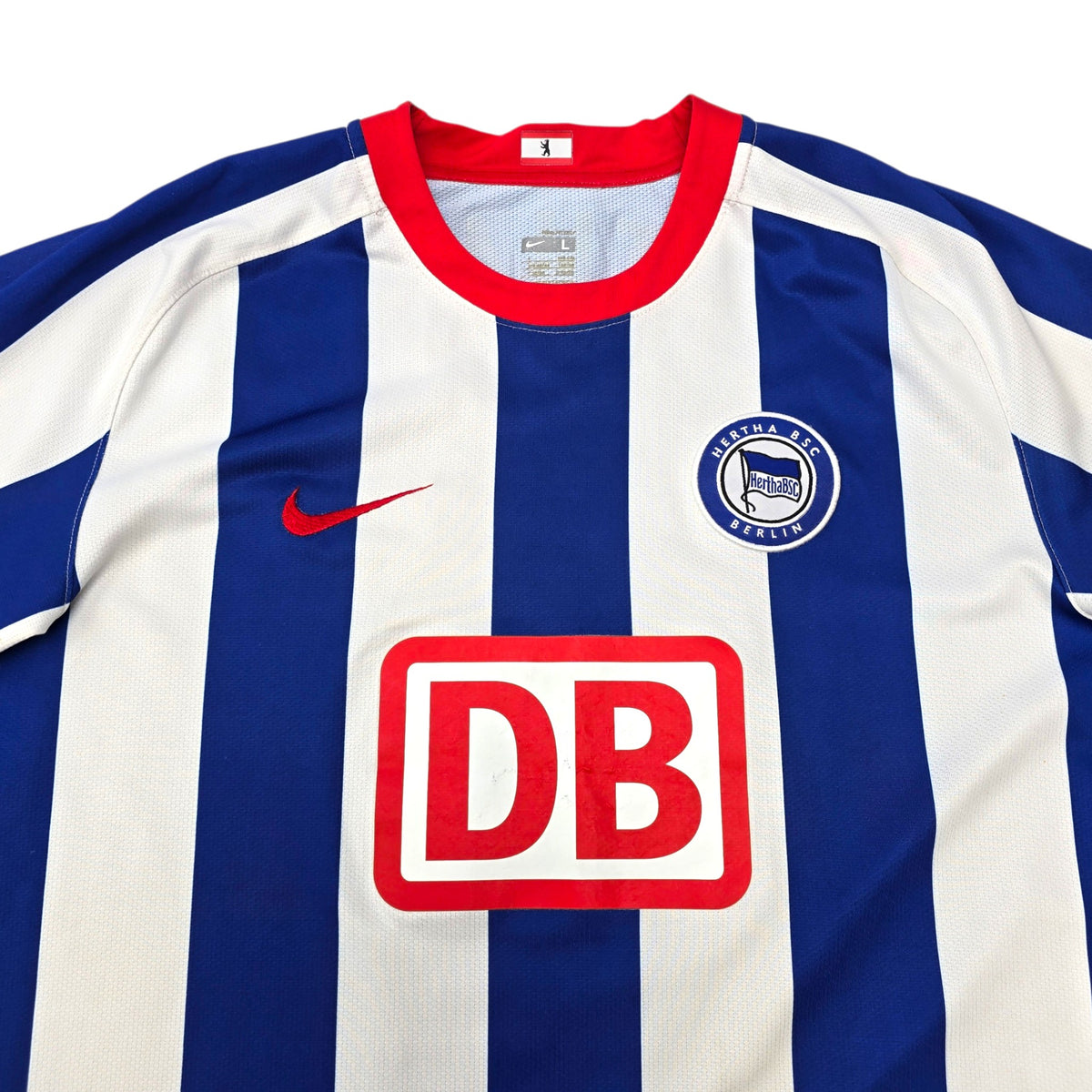 2008/09 Hertha Berlin Home Football Shirt (L) Nike #27 Chermiti