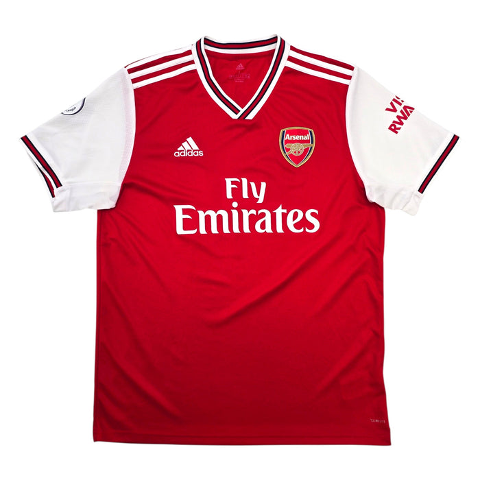 2019/20 Arsenal Home Football Shirt (L) Adidas #14 Aubameyang